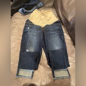 Seven for all mankind full panel maternity jeans